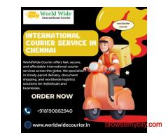 Door-to-Door International Courier Service in Chennai – Worldwide Courier