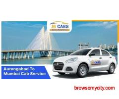 Aurangabad to Mumbai Cab Service for - JB Cabs