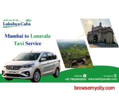 Best Mumbai to Lonavala Outstation Cab Service | Lakshya Cab