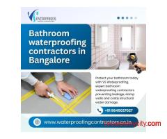 Bathroom waterproofing contractors in Bangalore