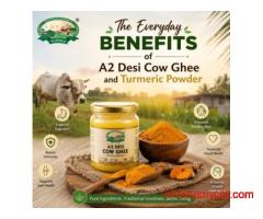 The Everyday Benefits of A2 Desi Cow Ghee and Turmeric Powder