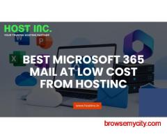 Best Microsoft 365 Mail at Low Cost from HostInc