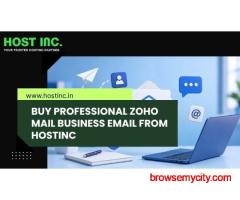 Buy Professional Zoho Mail Business Mail from HostInc