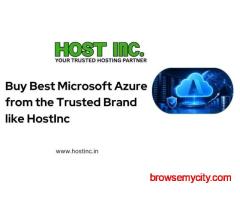 Buy Best Microsoft Azure from the Trusted Brand like HostInc