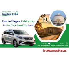 Pune to Nagpur Cab Service | One Way & Round Trip Taxi Booking