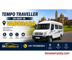 Hire Luxury Tempo Traveller in Vadodara for Comfortable Group Travel