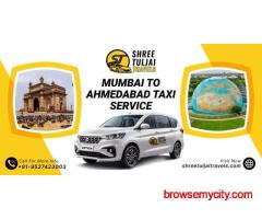 Explore Safe Road Trips with Mumbai to Ahmedabad Taxi