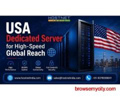 USA Dedicated Server for High-Speed Global Reach