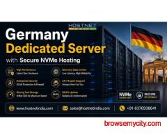 Germany Dedicated Server with Secure NVMe Hosting