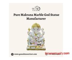 Pure Makrana Marble God Statue Manufacturer