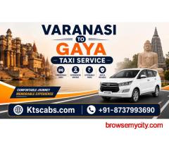 Book Varanasi To Gaya Taxi Service at Affordable Prices