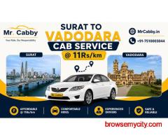 Surat to Vadodara Cab Hire for Fastest and Comfortable Ride