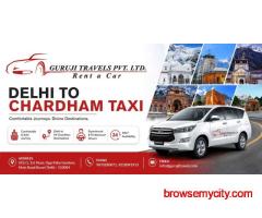 Delhi NCR to Chardham Taxi Service – Safe Travel Booking