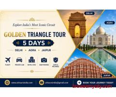Golden Triangle Tour 5 Days – Discover Delhi, Agra & Jaipur in One Amazing Journey