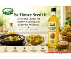 Safflower Seed Oil- A Natural Choice for Healthy Cooking and Everyday Wellness