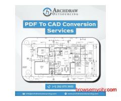 Outsource PDF to CAD Conversion Services at an Affordable Price