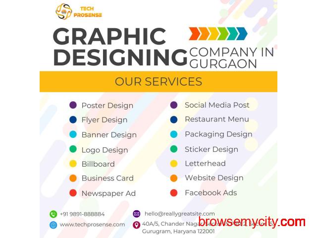 Creative Graphic Designing Company in Gurgaon - 1/1