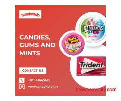 Candies, Gums and Mints – Premium Confectionery Collection | Snackstar