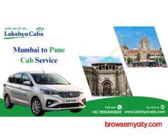 Mumbai to Pune Cab Service | One Way Taxi Booking at Best Price | Lakshya Cabs