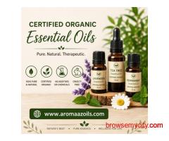 Certified Organic Essential Oils – Bulk Supply Worldwide | Aromaaz Oils