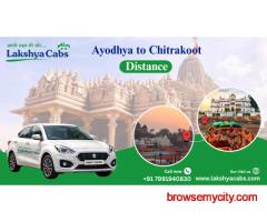 Ayodhya to Chitrakoot Distance in KM – Affordable Cab Booking Available