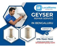 Your Geyser Repair Service Deserves Expert Hands Like LocalRamu Services in Bengaluru