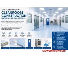 Trusted Supplier of Cleanroom Construction Materials and Solutions