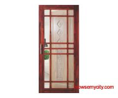 Designer Wooden Jali Door for Elegant Interiors