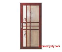 Designer Wooden Jali Door for Elegant Interiors
