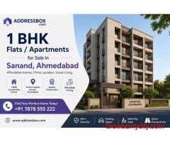 1 BHK Flats / Apartments for Sale in Sanand Ahmedabad | Addressbox.com