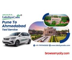 Pune to Ahmedabad Taxi Service for Safe and Comfortable Long-Distance Travel