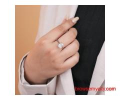 Buy Lab Grown Solitaire Engagement Rings Online