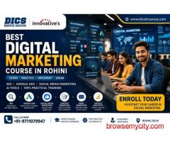 Best Digital Marketing Training Institute in Rohini