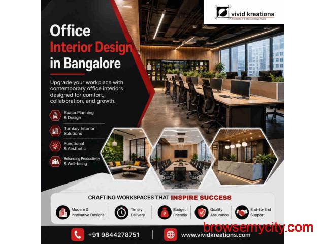 Office Interior Design in Bangalore - 1/1