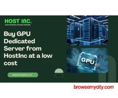 Buy GPU Dedicated Server from HostInc at a low cost