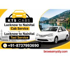Top One KTS Cabs Lucknow to Nainital Cab Provide