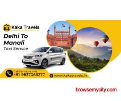 Delhi to Manali Taxi Service