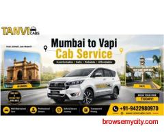 Mumbai to Vapi Cab Service - Tanvi Cabs
