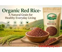 Organic Red Rice: A Natural Grain for Healthy Living