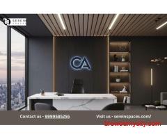 CA Office Interior Designer in India | Serein Spaces