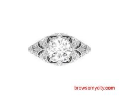 2 Carat Old European Cut Diamond Vintage Ring – Timeless Antique Elegance