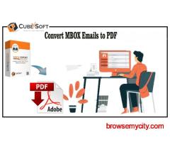 CubexSoft MBOX to PDF Converter