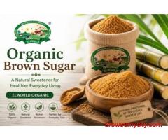 Organic Brown Sugar for Healthy Everyday Sweetness