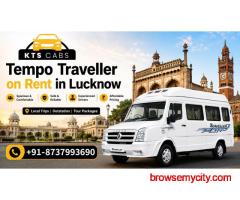 Book KTS Cabs for Best Tempo Traveller on Rent in Lucknow