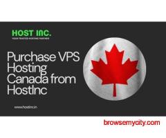 Purchase VPS Hosting Canada from HostInc