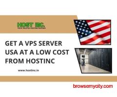 Get a VPS Server USA at a Low Cost from HostInc