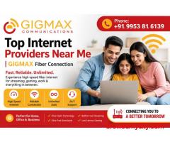 Top Internet Providers Near Me | GIGMAX Fiber Connection
