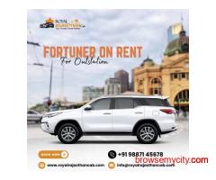 Toyota Fortuner Rental for Marriage & Outstation