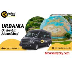 Urbania Tempo Traveller for Group Travel in Ahmedabad - Anjani Cabs