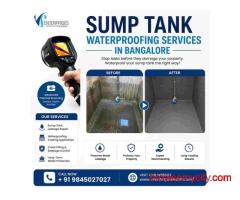 Sump Tank Waterproofing Services in Bangalore